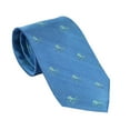 thumbnail image 1 of SummerTies Octopus Necktie - Blue, Woven Silk, Standard Length, 1 of 1