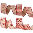 thumbnail image 2 of Koszal Christmas Gift Birthday Baking Cake Wedding Decorations Stripe Wrapping Ribbon, 2 of 8