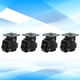 thumbnail image 2 of Rueda de ajuste de nivel Rueda de ajuste de nivel de 4 piezas GD-40F Rueda de rodillo industrial de servicio pesado Ruedas de nivelación Ruedas negras, 2 of 8
