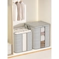 thumbnail image 5 of Clothes Quilt Storage Organiser Bag Luggage Moving Packing Storage Moisture-proof Bag Non-woven Quilt Storage Bag Packing Bag, 5 of 10