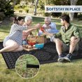 thumbnail image 5 of Ataucjin 8x10 Waterproof Plastic Straw Rug,Outdoor Rug Waterproof Plastic Straw Rug, Foldable Portable Camping Mat, Large Outdoor Rug Reversible Geometric Patio Carpet, Easy-to-Clean Foldable Lightwei, 5 of 8