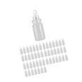 thumbnail image 4 of 50 piezas mini viales botellas de vidrio Strade Fareast Limited con tapón de PP 1,1x0,4 pulgadas, 4 of 8