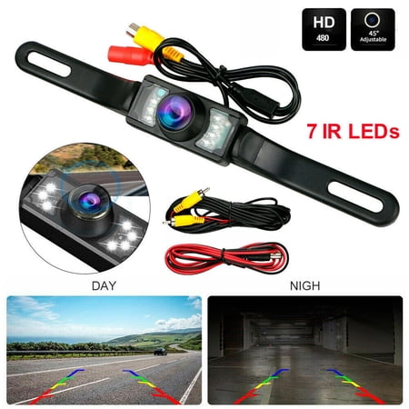 Pare Car Rear View Camera for License Plate, CMOS Sensor, 170° Lens Angle, IP68, 628×582 Pixels