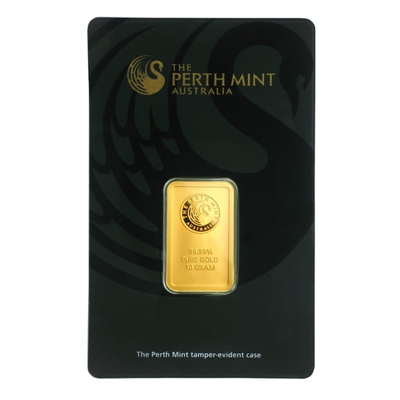 10 gram Gold Bar - The Perth Mint w/ Assay
