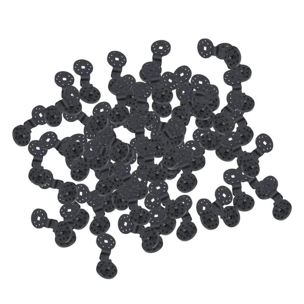 100x Clips de gancho para sombra, Clips para tela de sombra, Clips para tela de sombra reutilizables para jardín, red de bloqueo para sombra para Medio