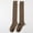 Coffee, variant on Uooqdmx Cotton Boot Socks, Long Thigh High Socks, Knee High Boot Socks, Knee High Socks, Over the Knee Socks, Black One Size