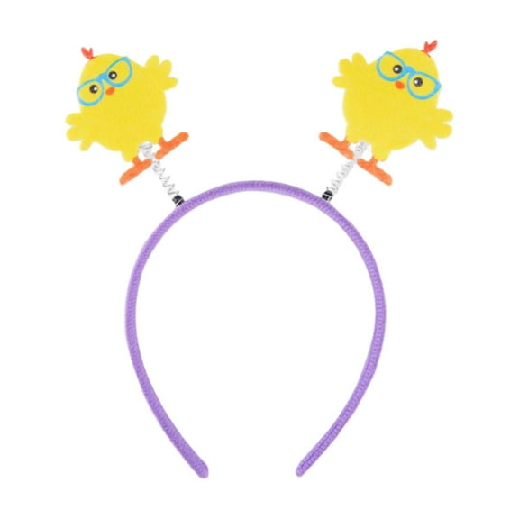 Easter Headband Easter Eggs Rabbits Ears Chicken Hair Hoop Hair Bands Happy Easter Day Hairband Hair Accessories Easter Themed Party Decorations