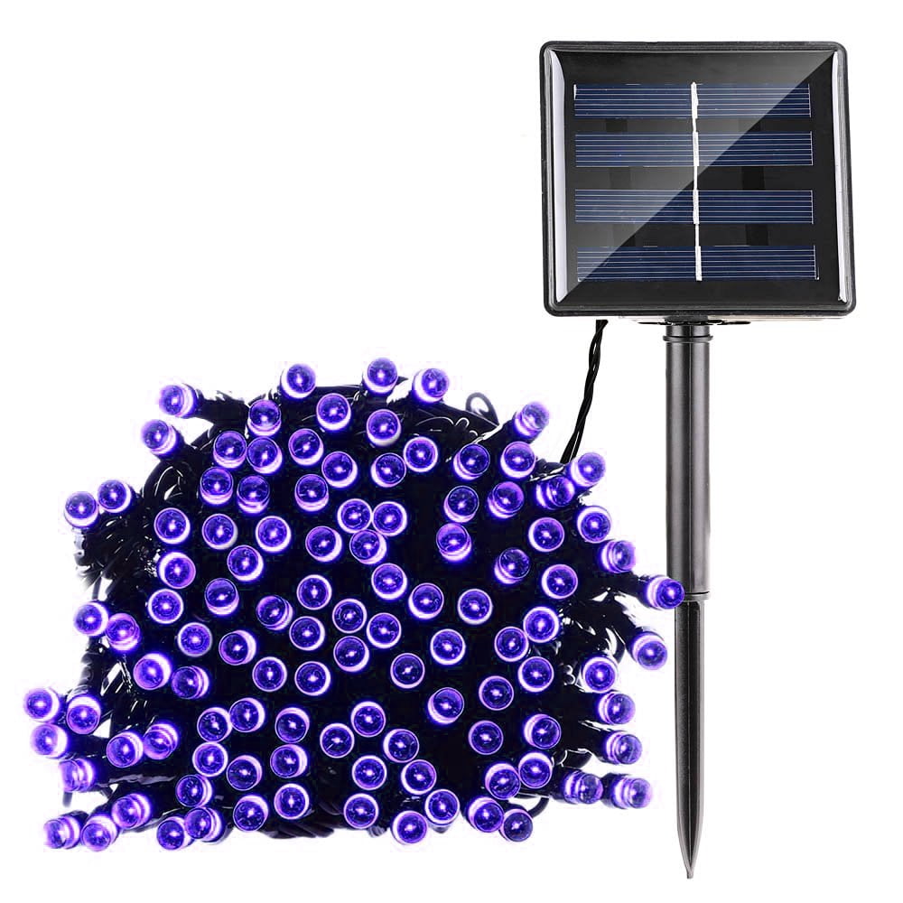 Ediors Solar Outdoor 200 LED String Lights 65ft Solar Powered