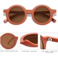 thumbnail image 2 of Bonitas gafas de sol polarizadas redondas para niños, niñas y niños con protección UV400., 2 of 5