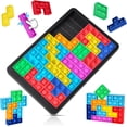 thumbnail image 1 of Educational Learning Puzzle Intelligence Toys,Jigsaw Building Blocks Puzzle Game Board for Kids Adults ADHD OCD Anxiety, 27pcs, 1 of 2