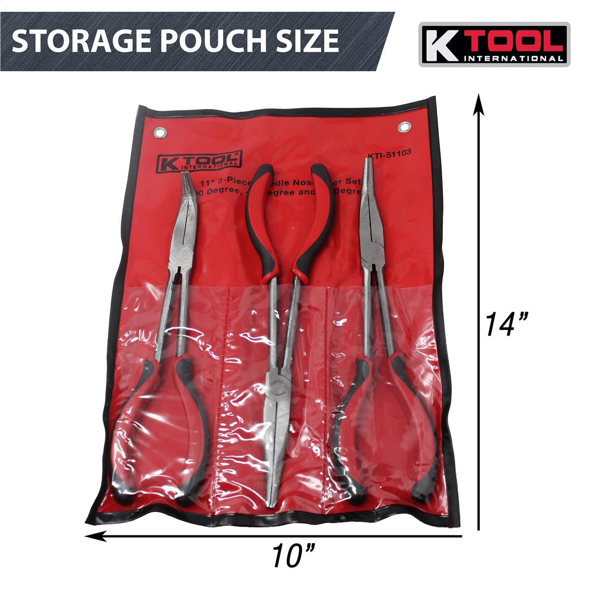 K-Tool 51103 Needle Nose Plier Set