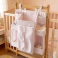 thumbnail image 4 of Lunxisen 2 Pcs Storage Bag Hanging Organizer Cartoon Design Multi-Purpose Bedside Nursery Storage Solution Portable Washable Diaper Caddy, 4 of 8