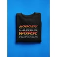 thumbnail image 3 of Work Harder Quote Sweatshirt Men -SPIdeals Designs, Male x-Large, 3 of 7