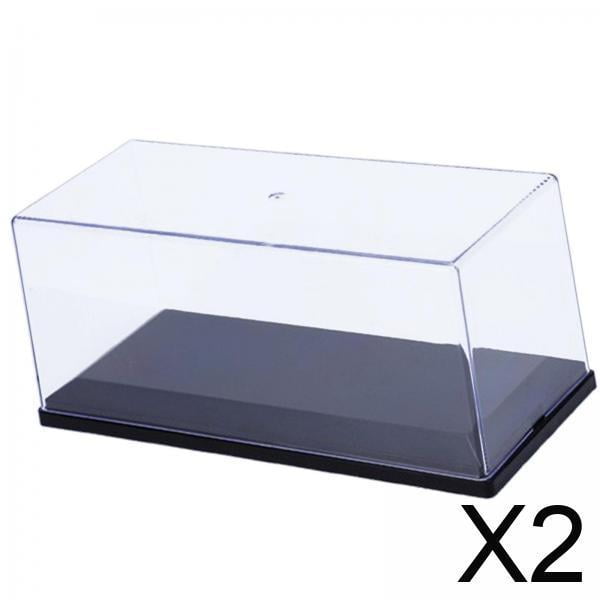 Vitrina de acrílico,Vitrina de acrílico transparente para pequeños juguetes coleccionables,Caja de exhibición transparente para almacenamiento de figuras de acción,Exhibición de modelos