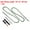 Green-Black, variant on Uxcell Bow String Replacement with 2 Pcs Brass Nock 1 Set of Silicone Finger Tab for Traditional Long Bow Recurve Bow String Green-Black AMO 60"