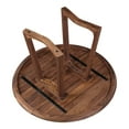 thumbnail image 5 of Moe's Home Collection Silas Round Dining Table Walnut, 5 of 5