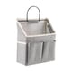 thumbnail image 2 of Bolsa de almacenamiento impermeable para colgar en la pared de Injoyjo para baño con gancho de metal duradero Gris, 2 of 8