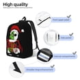 thumbnail image 3 of Goofa The Nightmare Before Christmas Pattern Durable Canvas Daypack - High-Quality Vintage Backpack, Compact & Versatile for Travel and Everyday Use-Small, 3 of 5
