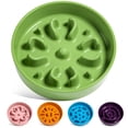 thumbnail image 1 of Cuenco para perros Slow Feeder LE TAUCI, cerámica, raza pequeña, 140 ml, verde, 1 of 9