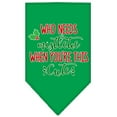 thumbnail image 3 of Christmas Pet and Dog Bandana Screen Printed, "Who Needs Mistletoe", 3 of 9