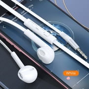 VIDVIE Wired Earbuds with Microphone, Compatible with iPhone, iPad, Android, Computer Most with 3.5mm Jack Wired headphone HS604