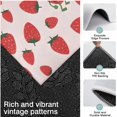 thumbnail image 3 of Red Strawberry Plants Fruit Kitchen Rugs Sets Of 3,Kitchen Runner Rugs Non Skid Washable,Decorative Kitchen Floor Mats for Kitchen,Sink,Laundry,17"x30"+ 17"x47" + 17"x59", 3 of 6