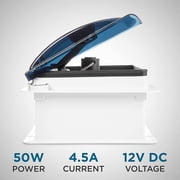 Hike Crew 14 RV Vent Fan, Adjustable, with Remote Control, 1-Piece