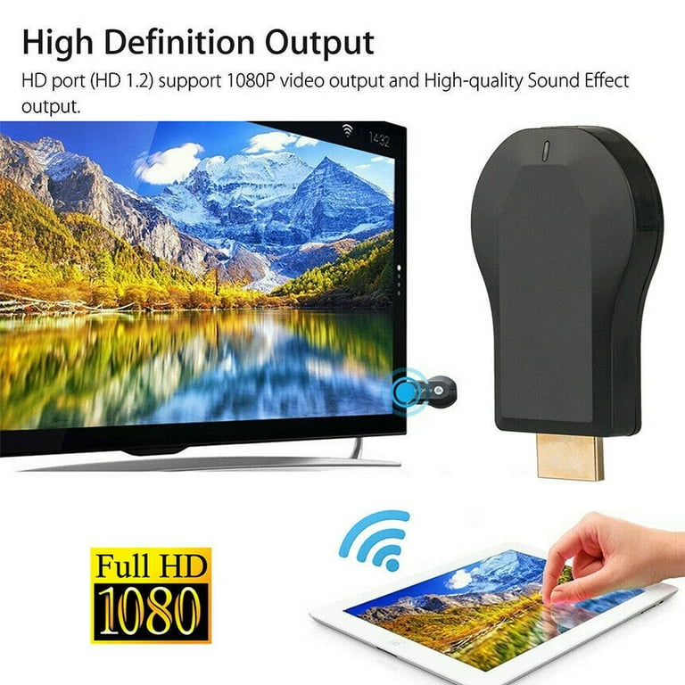 Wireless Display Adapter HDMI TV Stick Tablet Smartphone - Walmart.com