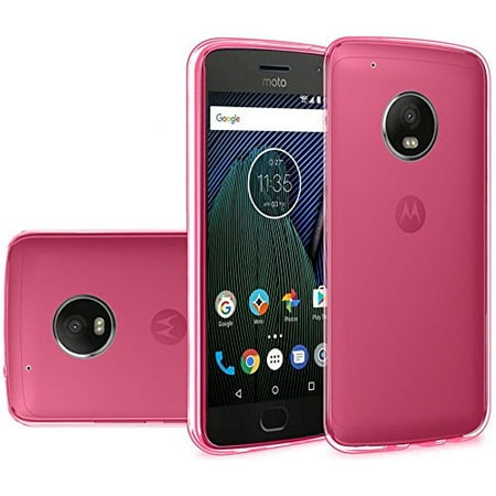 GSA Slim TPU Candy Case For Motorola Moto G5 Plus Pink