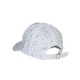 thumbnail image 3 of Top Headwear Fashion Bling Rhinestone Studded Cotton Baseball Cap - White/Silver, 3 of 4