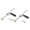 2 sets, variant on Rust Resistant PVC Pipeline Cutting Device With Comfortable Grip For Garden Irrigation And Home Repairs Extended Use