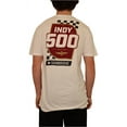 thumbnail image 3 of Indy 500 Mens White Event Graphic T-Shirt, White, Large, 3 of 5