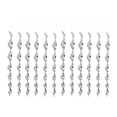 thumbnail image 2 of 10 Piezas Varillas Espantapájaros Dispositivo Repelente Ornamental Reflectante Espiral Colgante Material PS Aptas para Exteriores Protección de Huertos Terrazas, 2 of 8