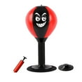 thumbnail image 1 of Table Boxing Speed Ball with Suction Cup, PU Material for Reflex Training, Adjustable Height for Home Office Use, 1 of 8