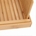 thumbnail image 3 of Guide de coupe de pain pliable en bambou, guide de coupe de pain grillé, machine à trancher, cuisine, bricolage, outils de pâtisserie, 3 of 4
