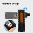 thumbnail image 6 of Toudaret 2Pcs Bike Pedals, Folding Bike Pedals Universal with Reflective Strips Waterproof  Wide Flat Cycling Foldable Pedals for Ebike, Urban Commute, Bikes, 6 of 8