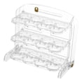 thumbnail image 2 of Caja organizadora de almacenamiento de huevos de , contenedor de almacenamiento de huevos, estante de almacenamiento de huevos, soporte de Blanco Macarena Bandeja de almacenamiento de huevos, 2 of 8