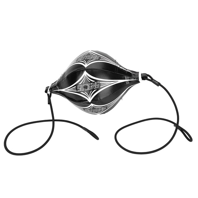 FAGINEY Boxing Training Leather Speed Ball Double End MMA Pouching Bag Pear Shape Toy, Boxing Ball, Boxing Speed Ball