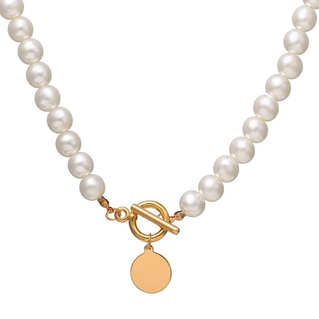 Collar De Perlas Estilo Ins Coreano Elegante Francés Retro Corazón Mariposa Clavícula Cadena Mujeres Accesorios De Joyería
