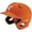 Orange, variant on Easton Z5 2.0 Matte Solid Batting Helmet - Junior | Matte Vegas Gold | Junior