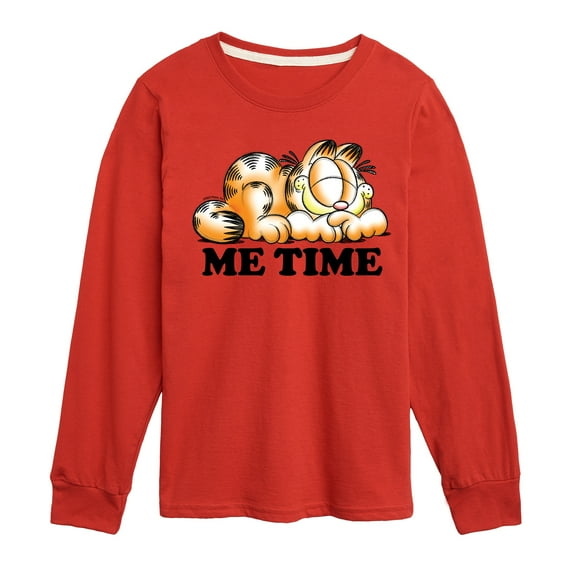 Garfield - Me Time Sketch - Toddler & Youth Long Sleeve Graphic T-Shirt