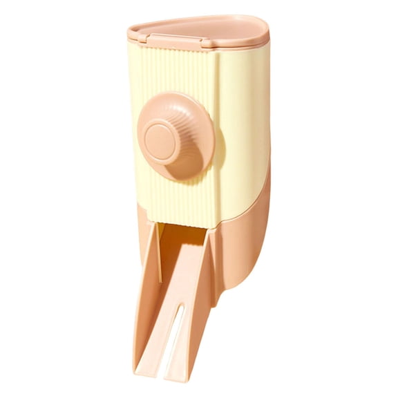 Pet Feeder Cage Hanging Hamster Pet Feeding for Chinchilla Bunny Small Animals Pink