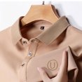 thumbnail image 3 of Blusa y camisa de manga larga con cuello vuelto para hombre, ropa deportiva para el hogar, pijamas, camiseta de color liso, blusa deportiva de manga larga con cuello vuelto, blusa para hombre, blusa d, 3 of 6