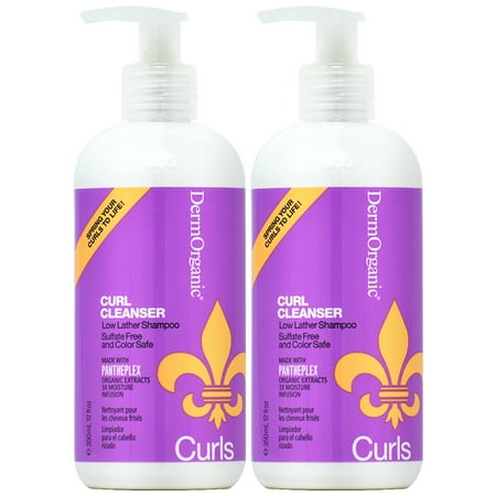 - DermOrganic Cream Curl Cleanser 12oz (Pack of 2)