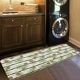 thumbnail image 2 of Christmas Kitchen Mat Rug 1 PCS Coniferous Pine Cones Cotton Linen Runner Rug Anti-Fatigue Comfort Memory Foam Standing Mat Non-Slip Floor Door Mat for Bathroom Bedroom 18x47in, 2 of 6