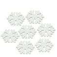 thumbnail image 2 of SHISUYAN Snowflakes for Crafting 100Pcs Wooden Mini Snowflake White, 2 of 8