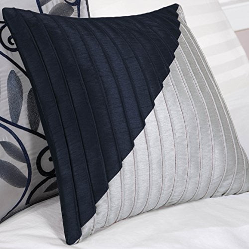 Madison Park Amherst 7 Piece Comforter Set Cal King Navy