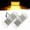 2x Amber Clear Lens, variant on 6" 21 LED Side Marker Clearance Light Rectangle 12V Sealed, Waterproof 10x Amber