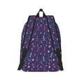 thumbnail image 2 of Yiaed Dance Skull Star Print Backpack, Premium Laptop Backpack, Travel Backpack for Women, Lightweight Backpacks, Comfortable Back Pack-Medium, 2 of 7