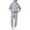 Q27 Gray, variant on Sweatsuits Boys 2 Piece Outfits Solid Color Pullover Hoodie and Elastic Waist Jogger Pants with Pockets Black,9-10 Years